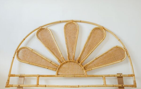 Handmade Rattan Bed Head | Rattan Head Board - Image 2