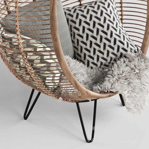 Handmade Rattan Egg Chair - Image 2