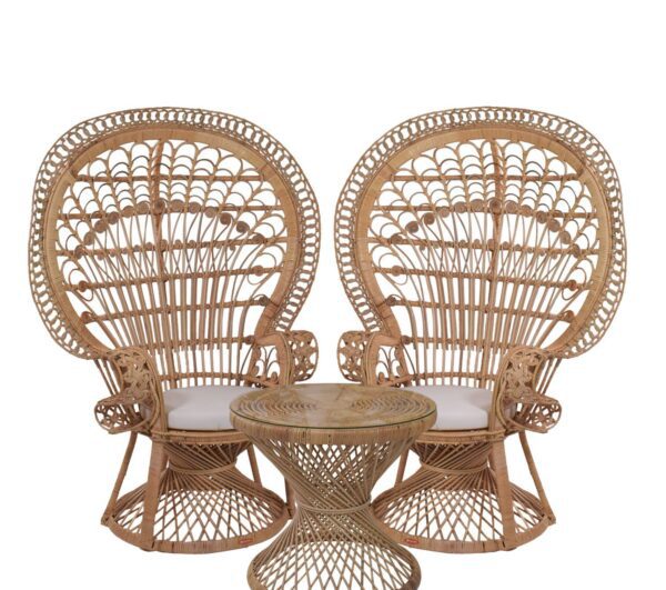 Handmade Rattan Peacock Chair - Image 6