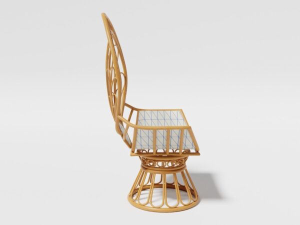 Handmade Rattan Peacock Chair - Image 9