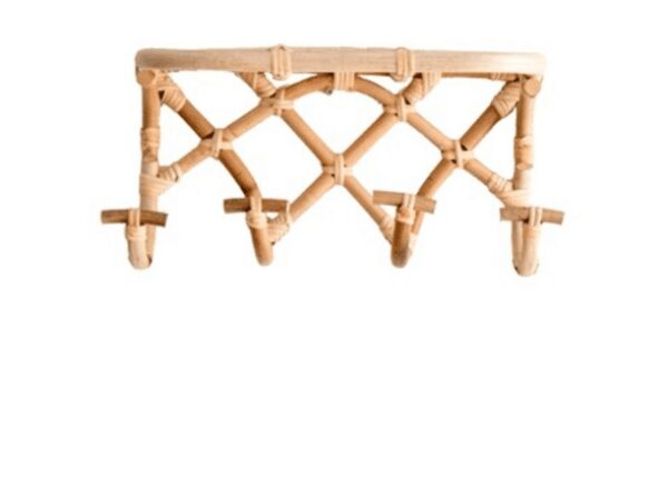 Handmade Rattan Wall Hooks - Image 2