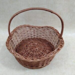 Handmade Cane Round Baskets