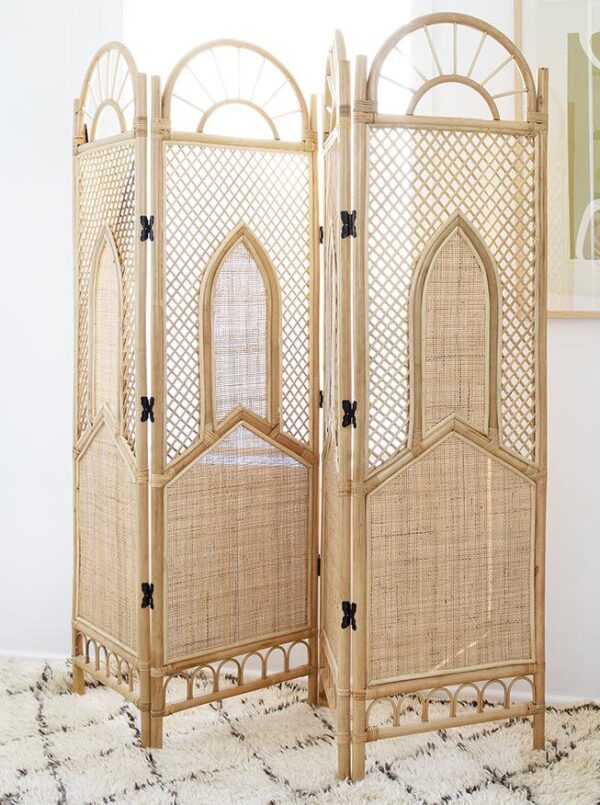 Handmade Rattan Partitions | Rattan Screen | Rattan Room Divider - Image 6