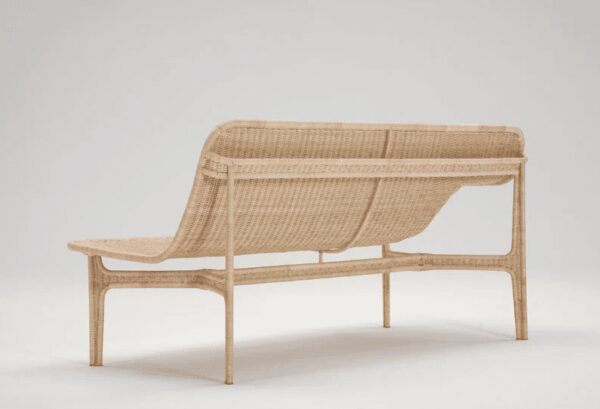 Handmade Rattan Sofa - Image 3