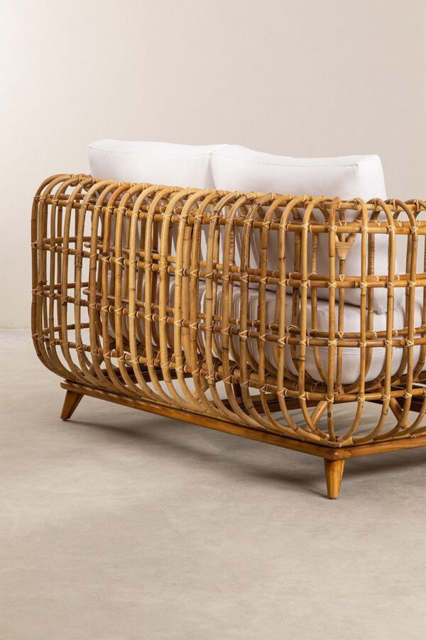 Handmade Cane Sofa-Chair | Rattan Sofa Chair - Image 4