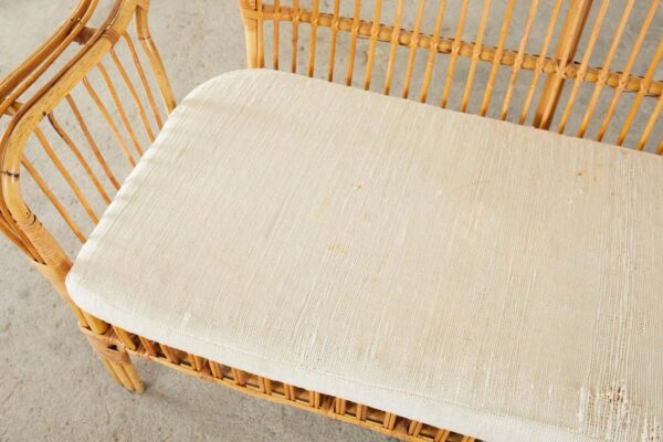 Handmade Rattan Sofa - Image 3