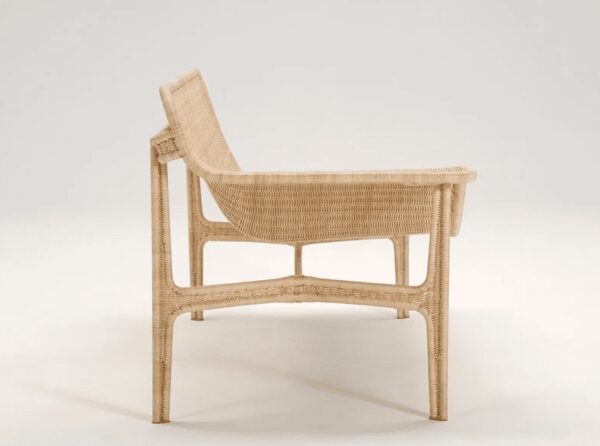 Handmade Rattan Sofa - Image 4