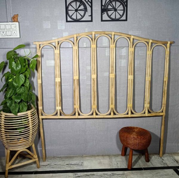 Rattan Cane Bed Head