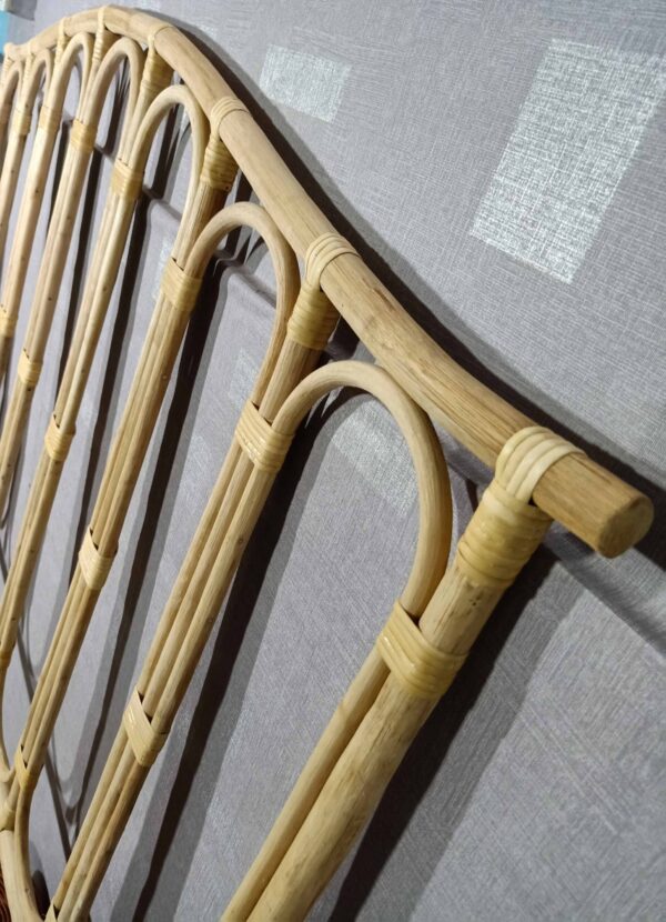Rattan Cane Bed Head | Handmade Head Board - Image 9