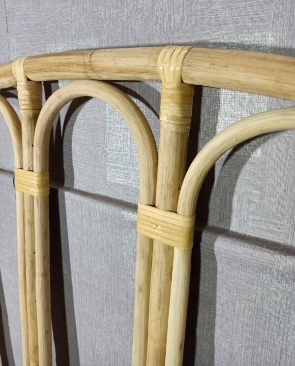Rattan Cane Bed Head | Handmade Head Board - Image 10